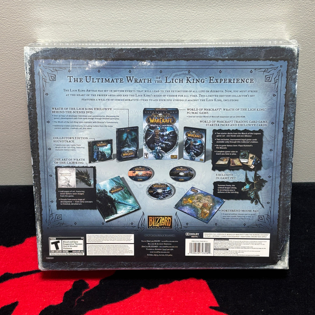 World of Warcraft: Wrath of the Lich King Collector's Edition - PC - New/Sealed