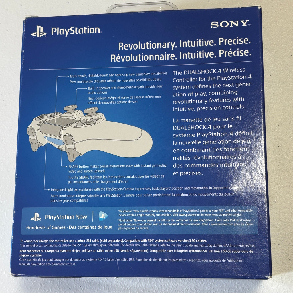 Sony DualShock 4 OEM Controller - Silver - New