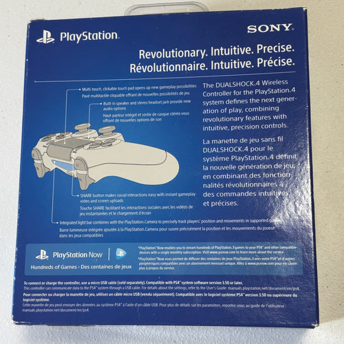 Sony DualShock 4 OEM Controller - Silver - New