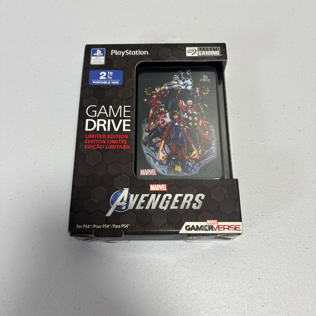 Seagate Gaming Sony PlayStation Avengers Game Drive Limited Edition 2TB