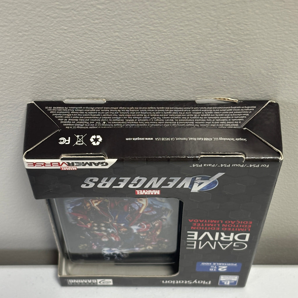 Seagate Gaming Sony PlayStation Avengers Game Drive Limited Edition 2TB