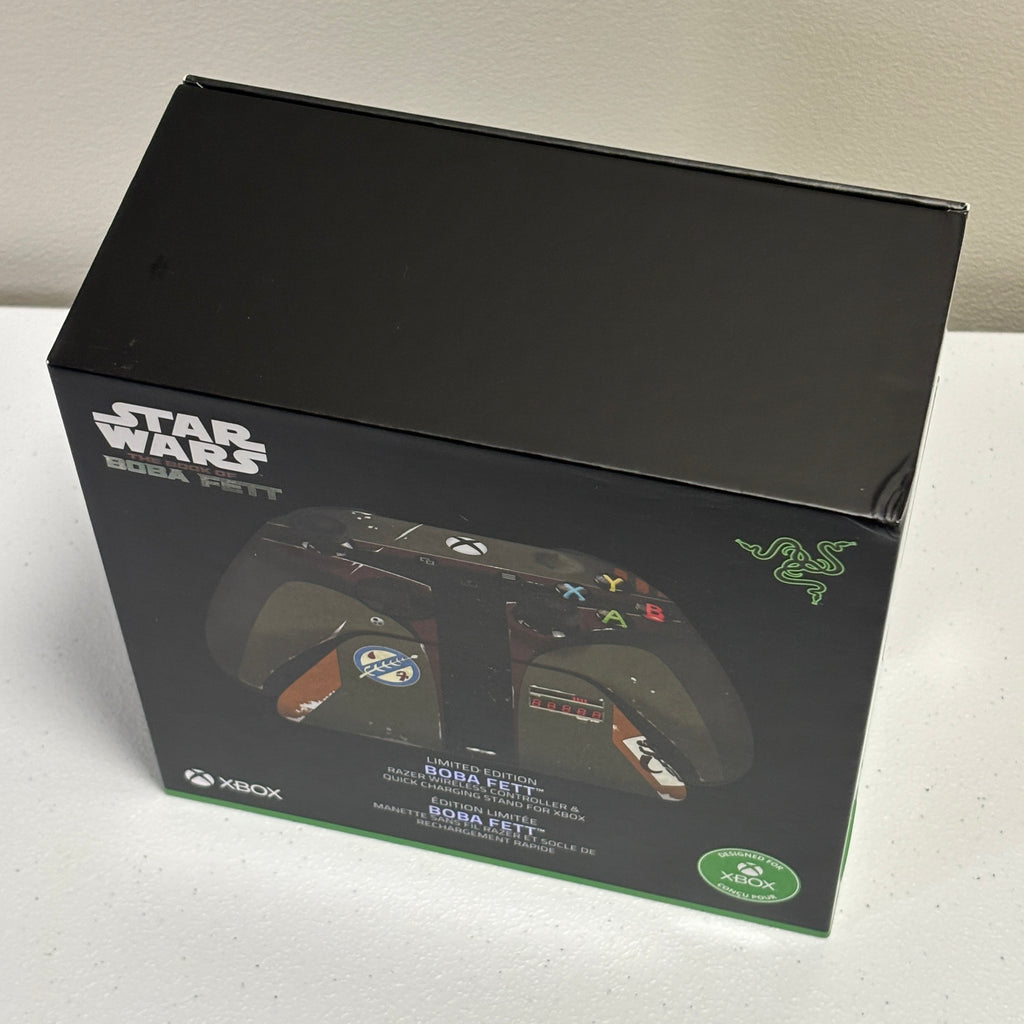Xbox Limited Edition Boba Fett Razer Controller New