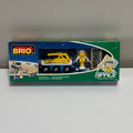 BRIO Space Wooden Railway System - Rock Finder Car - New