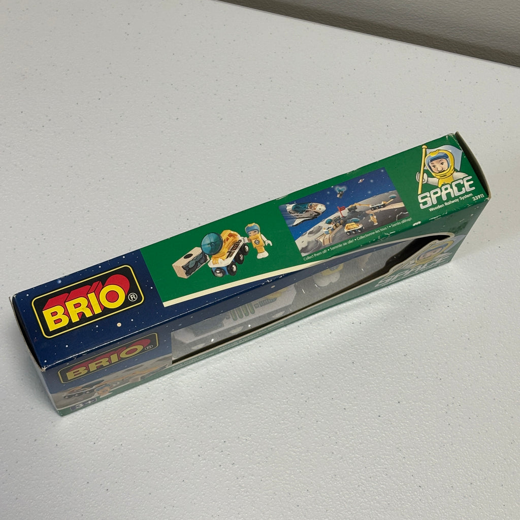 BRIO Space Wooden Railway System - Rock Finder Car - New