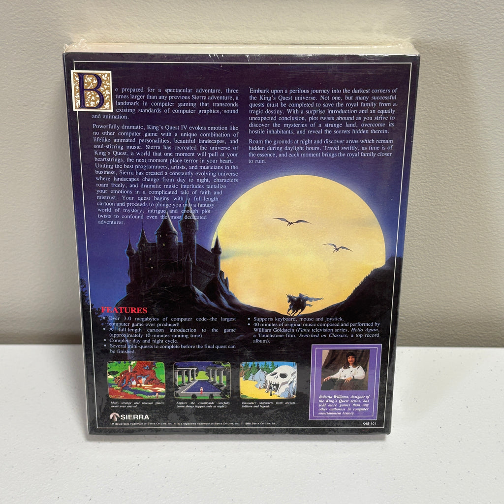 King's Quest IV: The Perils of Rosella - PC - New/Sealed