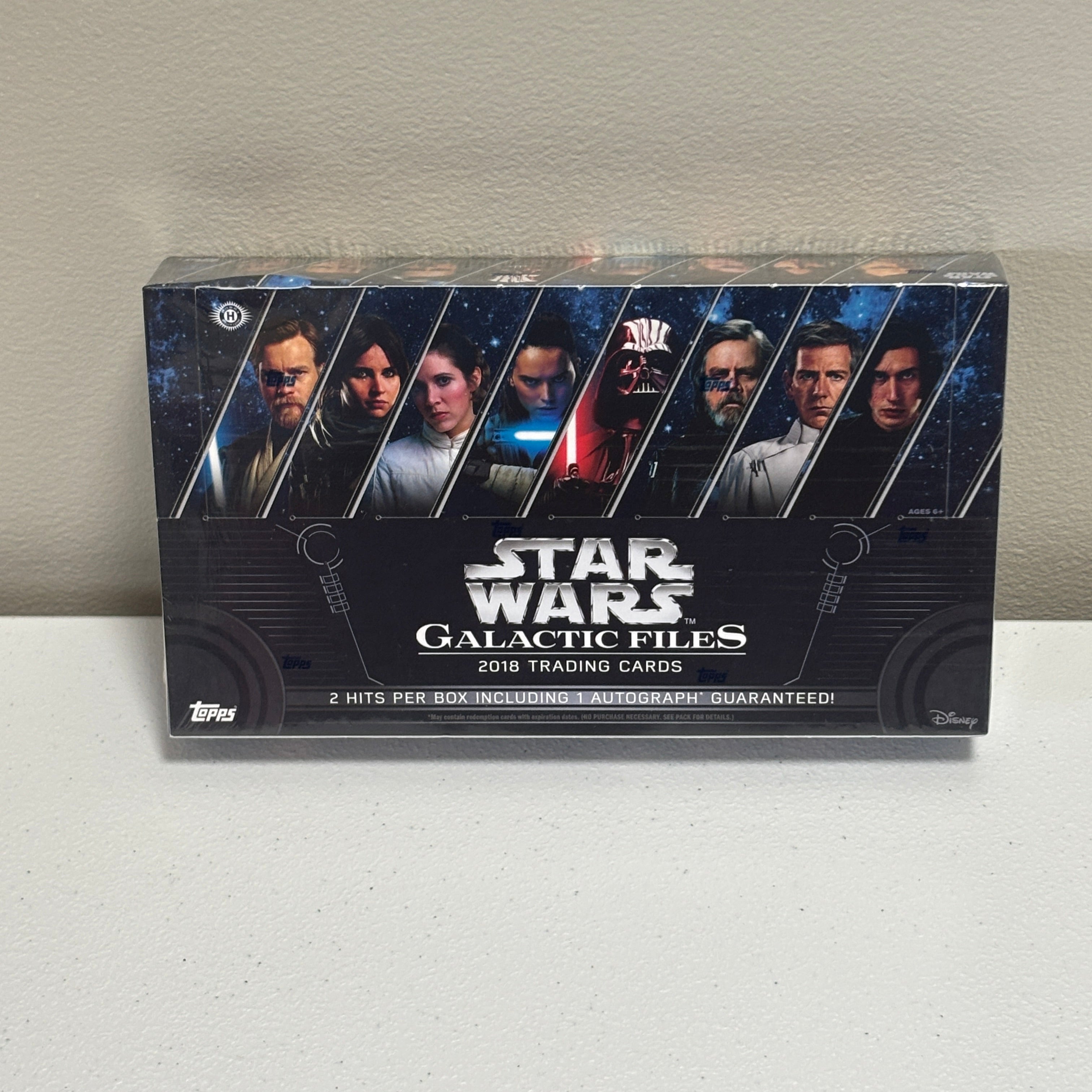 Topps Star Wars Galactic Files 2018 Sealed Hobby Box. New