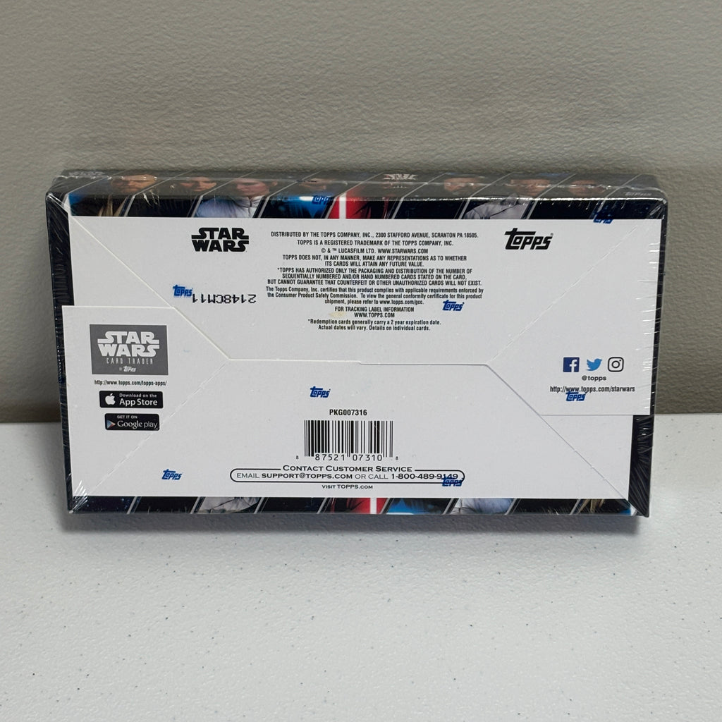 Topps Star Wars Galactic Files 2018 Sealed Hobby Box. New