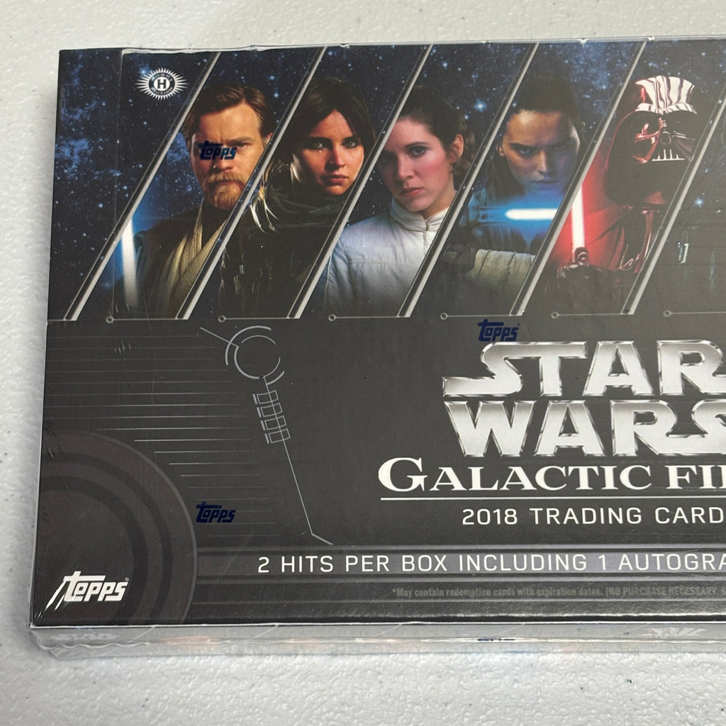 Topps Star Wars Galactic Files 2018 Sealed Hobby Box. New