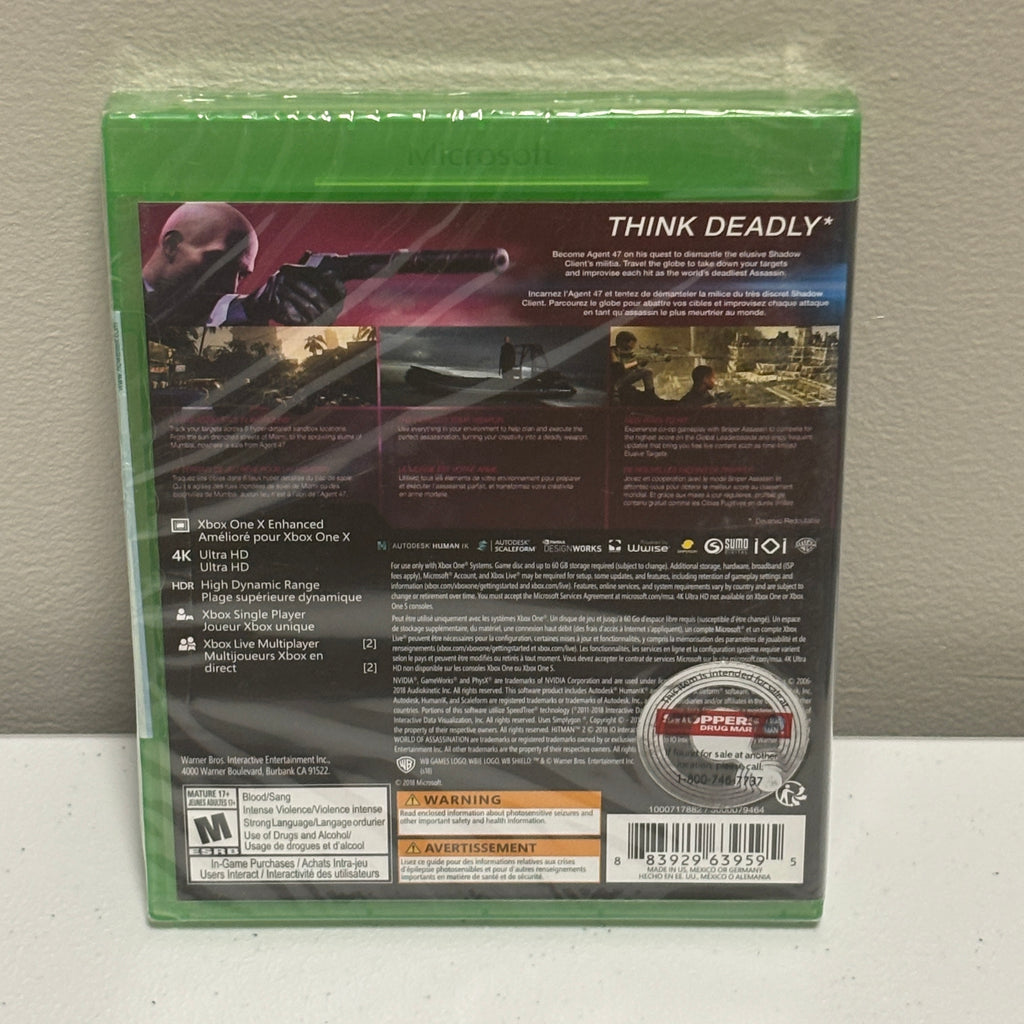 Xbox One | Hitman 2 | New