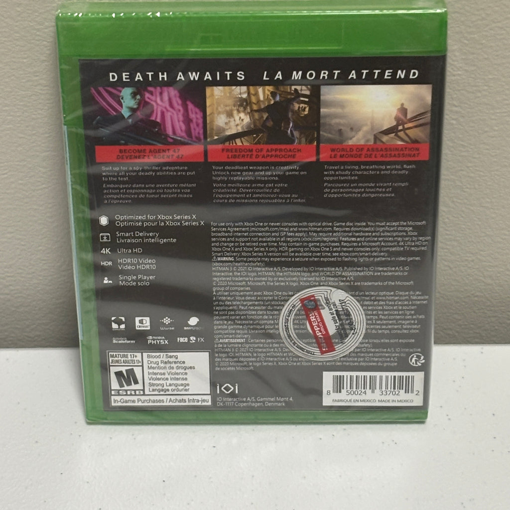 Xbox Series X | Hitman 3 | New